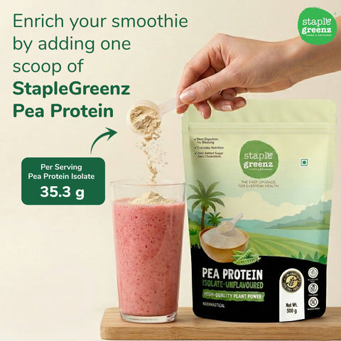 StapleGreenz pea protein powder