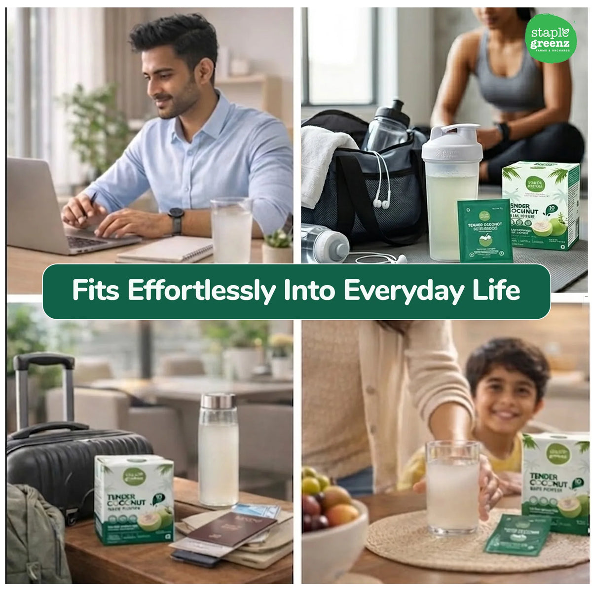 Tender coconut water powder 
