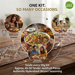 Tender Jackfruit Hyderabadi Biryani Kit