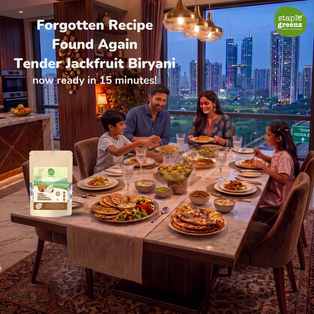 Tender Jackfruit Hyderabadi Biryani Kit
