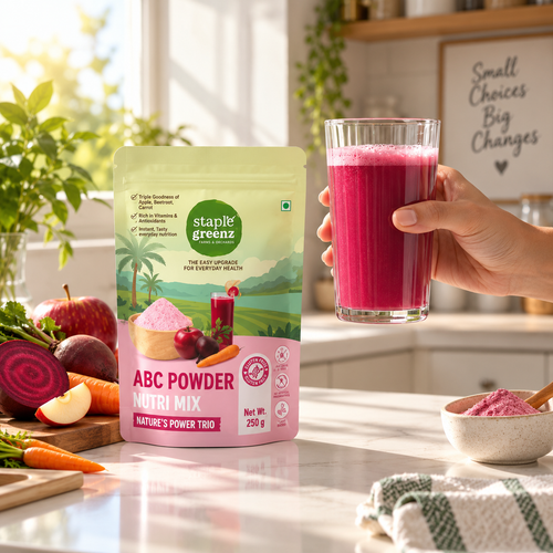 Your ABC Juice is ready to drink.
