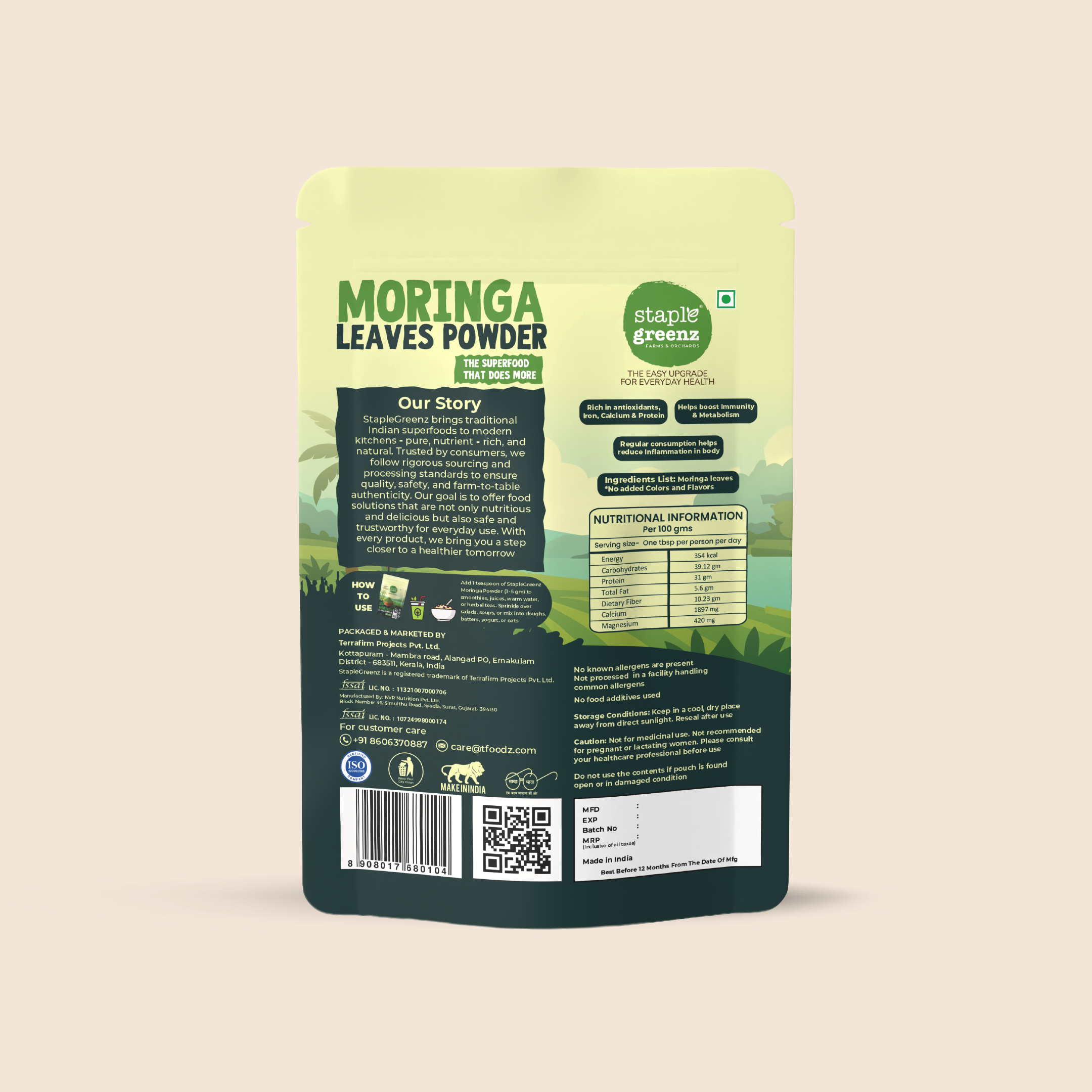 Moringa Leaves Powder