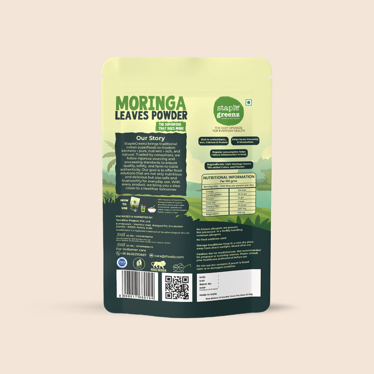 Moringa Leaves Powder