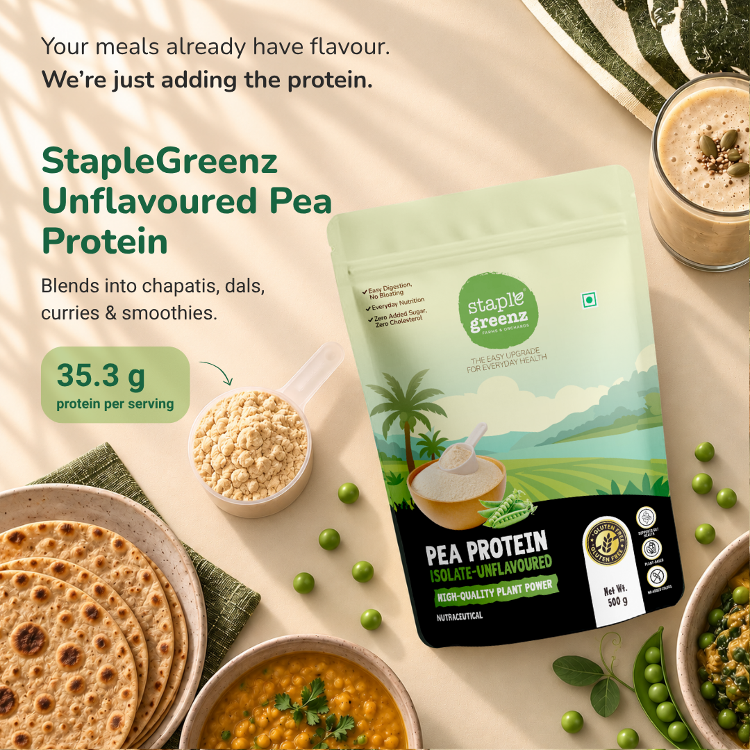 Pea Protein Isolate Powder - Unflavoured