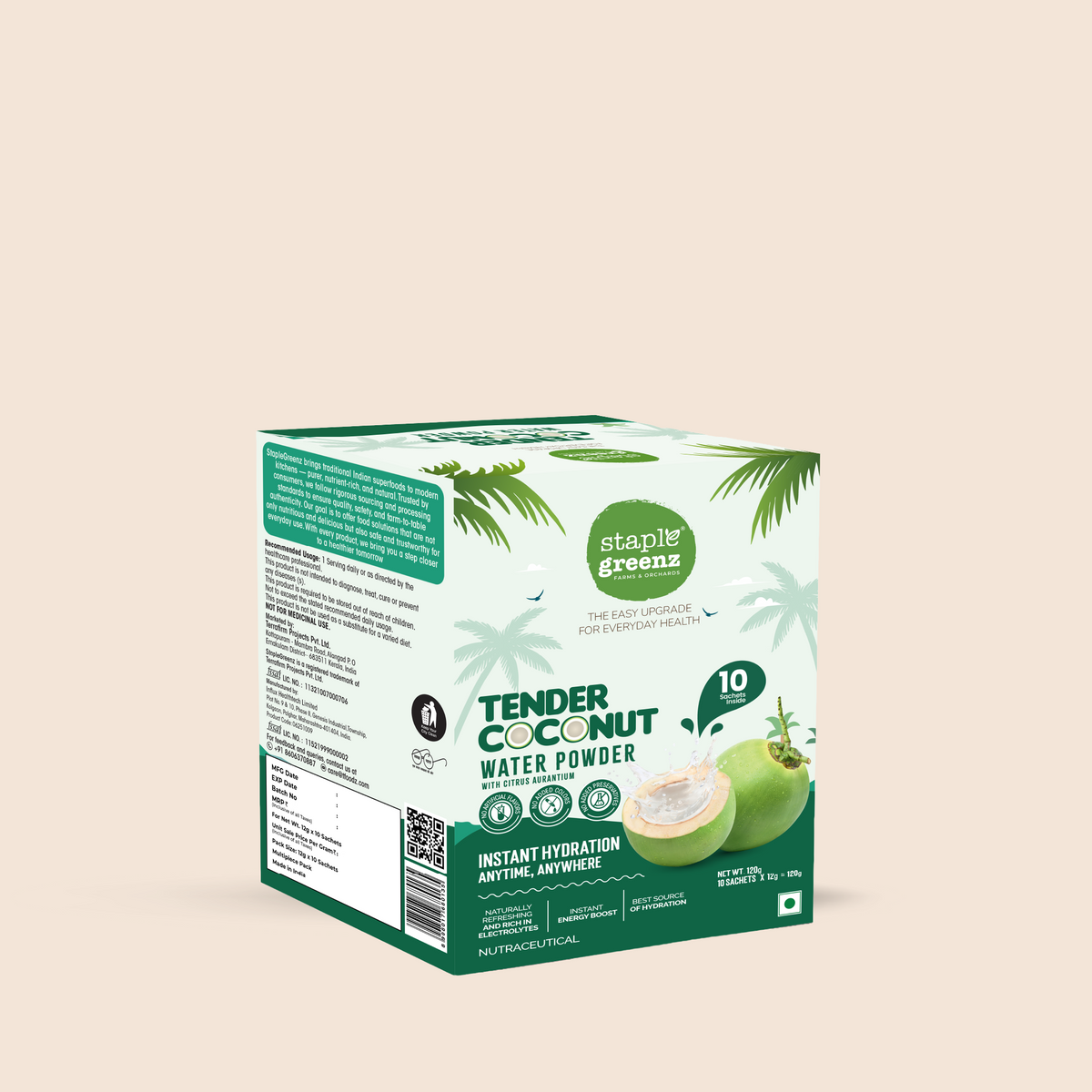 Tender Coconut Water Powder