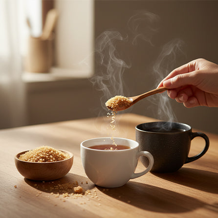 Use to sweeten tea and coffee