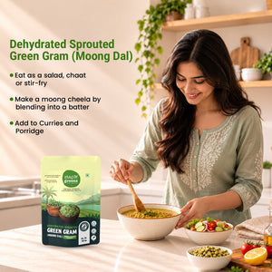 Dehydrated Sprouted Green Gram (Moong Dal)