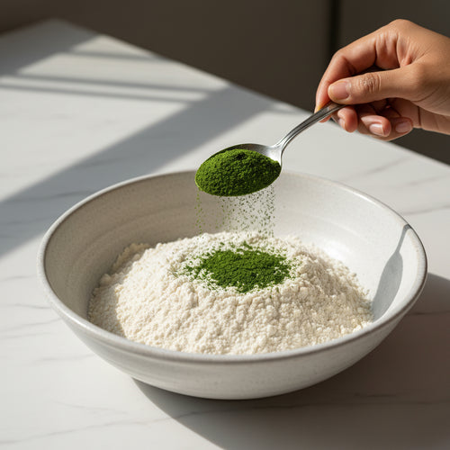 Add in regular wheat flour