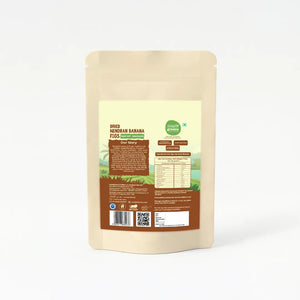 Packaging of dried Nendran banana figs